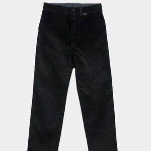 LE LABOUREUR FRENCH CORDUROY WORK PANT IN BLACK